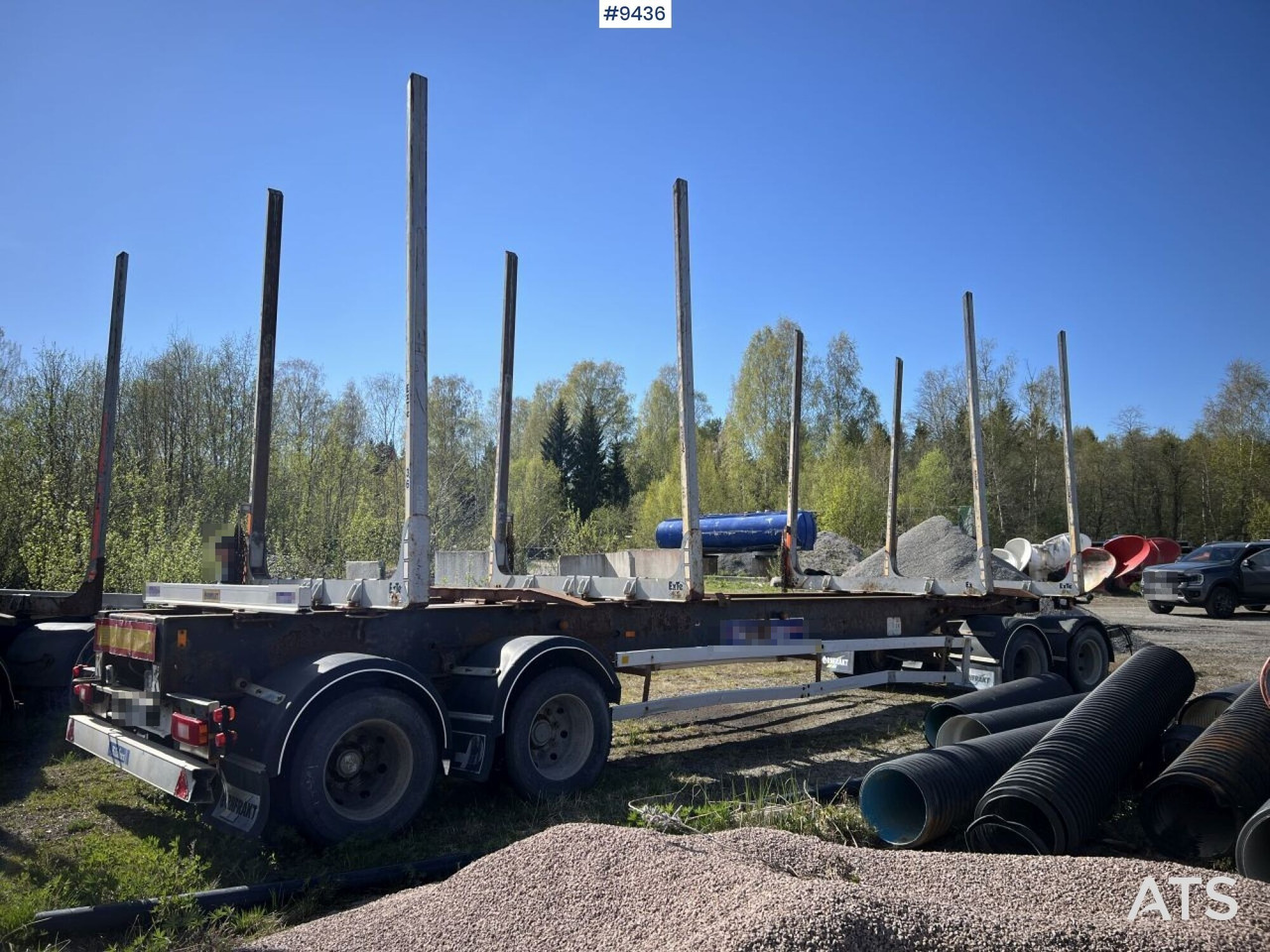 Kilafors SBB4A Logging trailer - Prikolica za prevoz lesa: slika 2 Kilafors SBB4A Logging trailer - Prikolica za prevoz lesa: slika 2