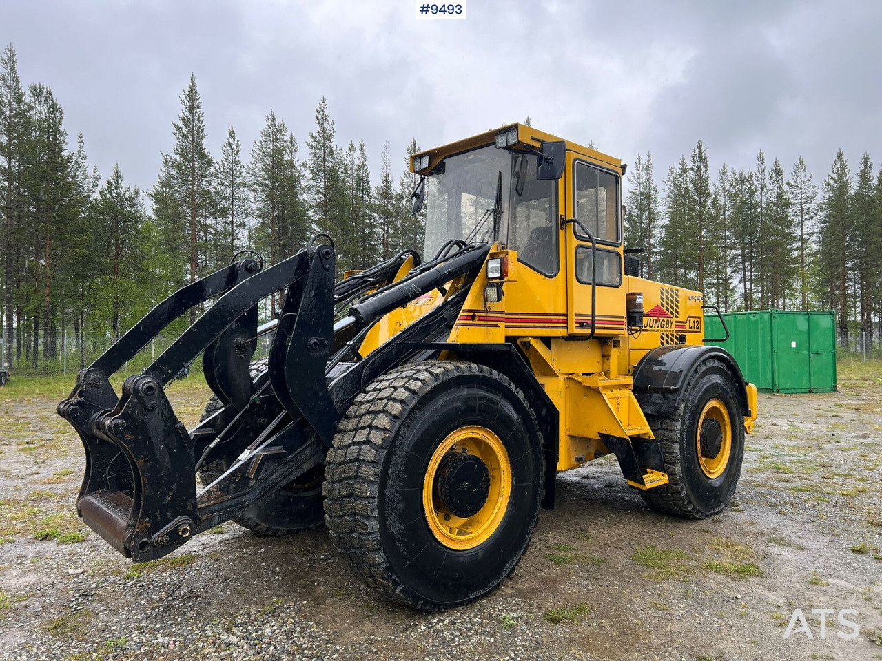 Ljungby L14 Wheel loader (VIDEO) - Kolesni nakladalec: slika 1 Ljungby L14 Wheel loader (VIDEO) - Kolesni nakladalec: slika 1