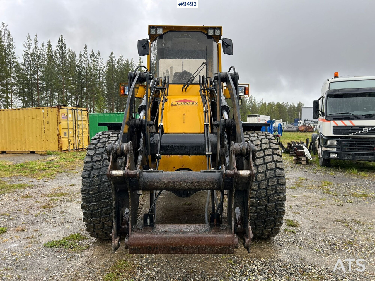 Ljungby L14 Wheel loader (VIDEO) - Kolesni nakladalec: slika 5 Ljungby L14 Wheel loader (VIDEO) - Kolesni nakladalec: slika 5