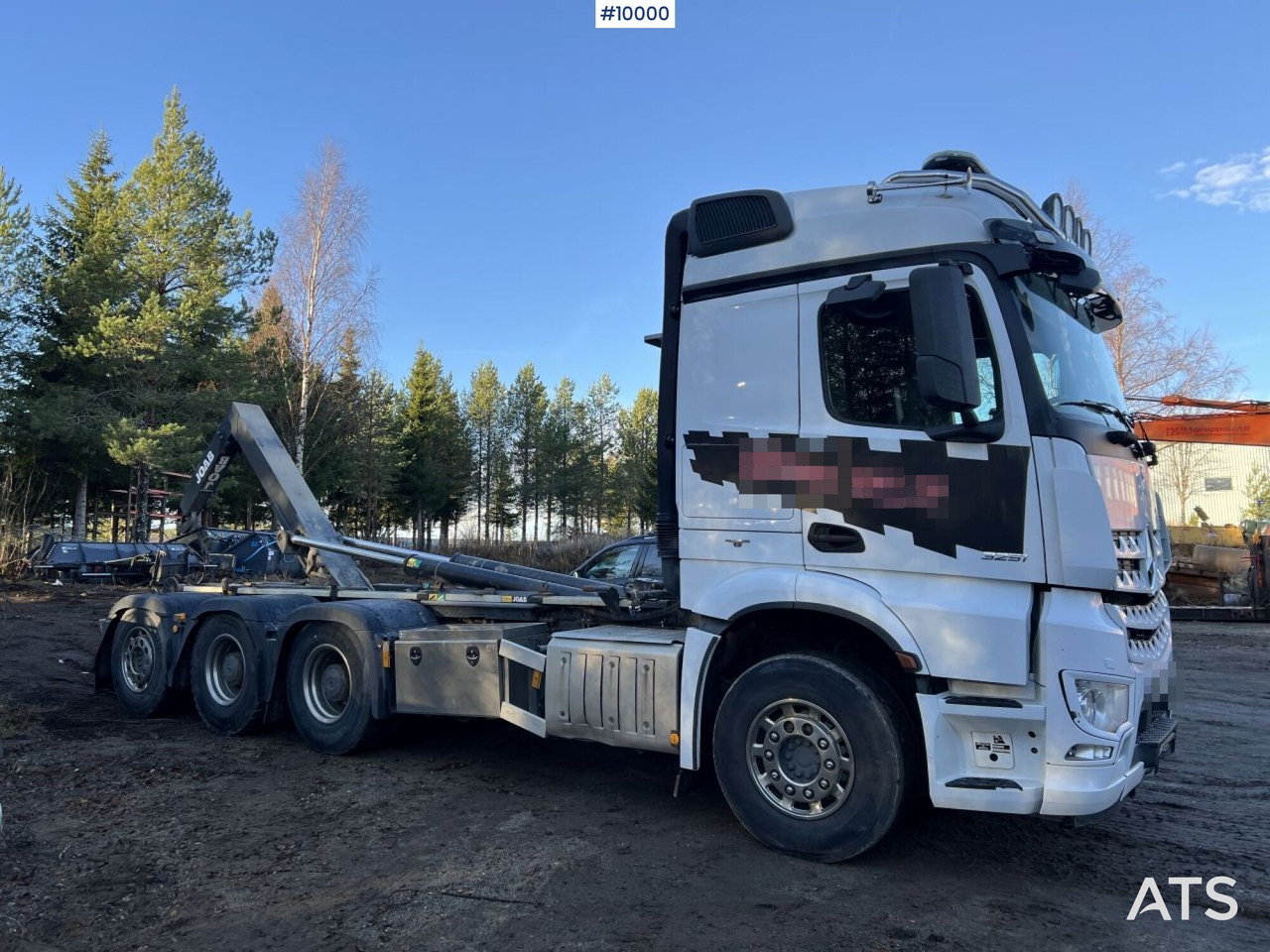 MERCEDES-BENZ AROCS 3251 Hook Truck with tridem body - Kotalni prekucni tovornjak: slika 2 MERCEDES-BENZ AROCS 3251 Hook Truck with tridem body - Kotalni prekucni tovornjak: slika 2