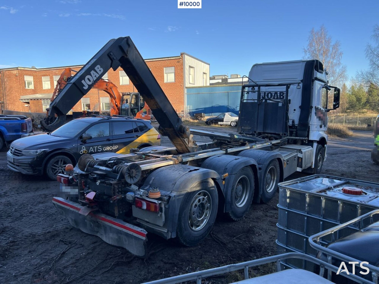 MERCEDES-BENZ AROCS 3251 Hook Truck with tridem body - Kotalni prekucni tovornjak: slika 3 MERCEDES-BENZ AROCS 3251 Hook Truck with tridem body - Kotalni prekucni tovornjak: slika 3