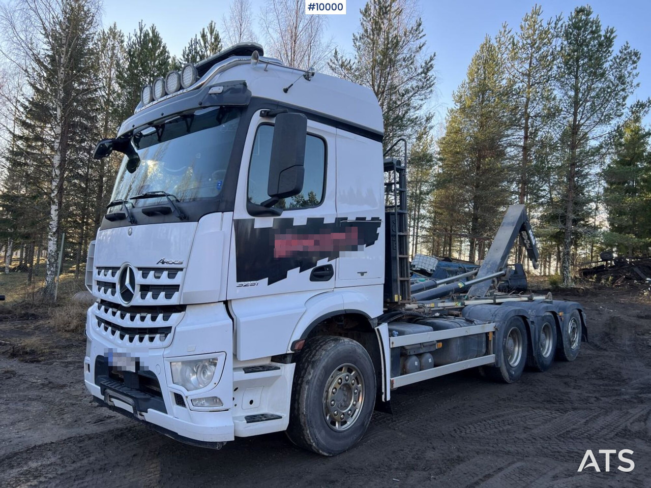 MERCEDES-BENZ AROCS 3251 Hook Truck with tridem body - Kotalni prekucni tovornjak: slika 1 MERCEDES-BENZ AROCS 3251 Hook Truck with tridem body - Kotalni prekucni tovornjak: slika 1