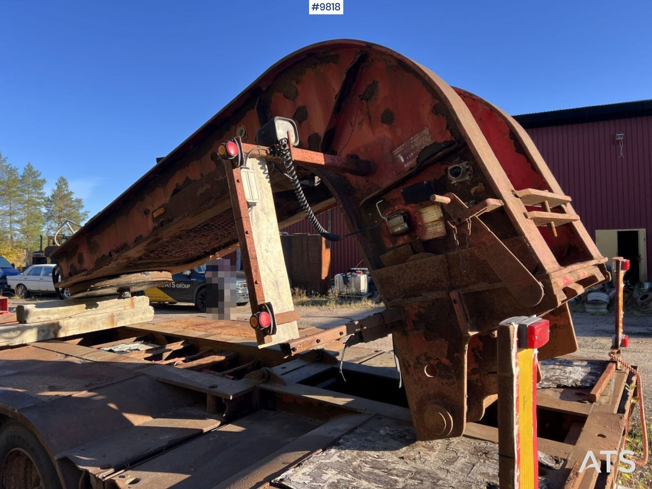 Machine trailer VM 53 4 PNKSSAO SC - Prikolica avtotransporter: slika 4 Machine trailer VM 53 4 PNKSSAO SC - Prikolica avtotransporter: slika 4