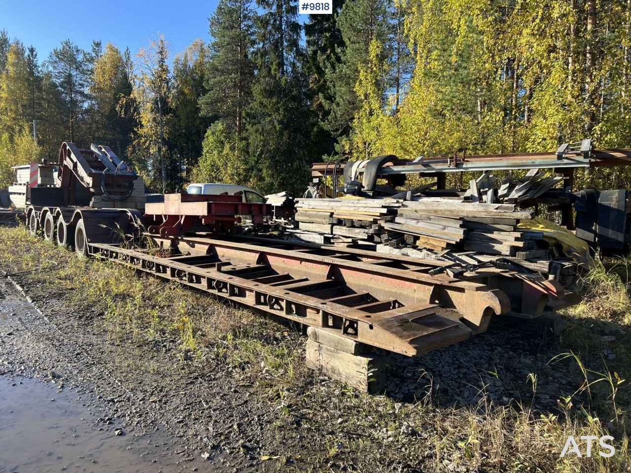 Machine trailer VM 53 4 PNKSSAO SC - Prikolica avtotransporter: slika 3 Machine trailer VM 53 4 PNKSSAO SC - Prikolica avtotransporter: slika 3