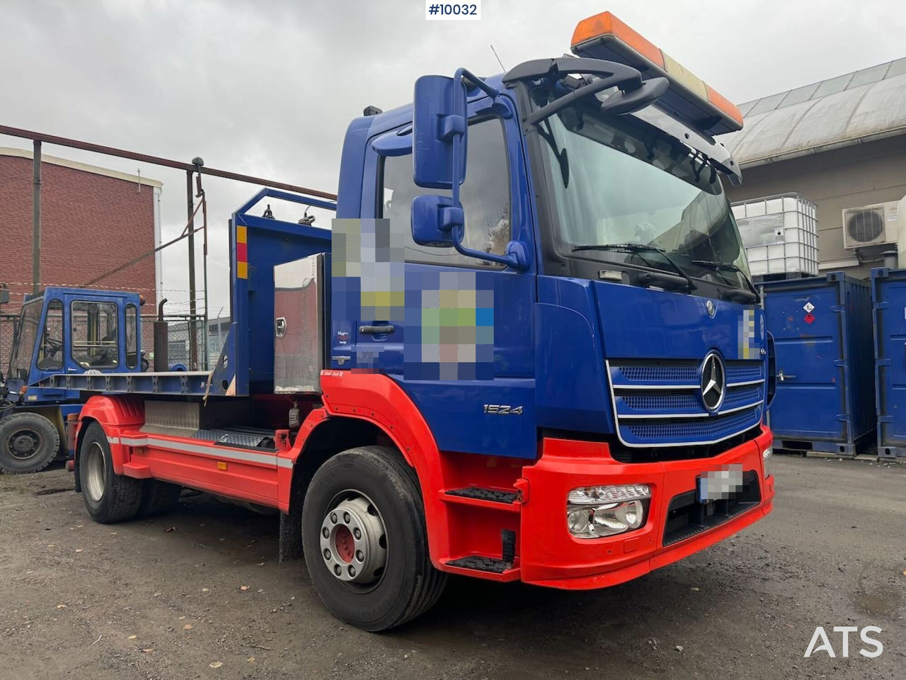 Mercedes Atego 1524 Hook Truck with AJK hook - Kotalni prekucni tovornjak: slika 2 Mercedes Atego 1524 Hook Truck with AJK hook - Kotalni prekucni tovornjak: slika 2