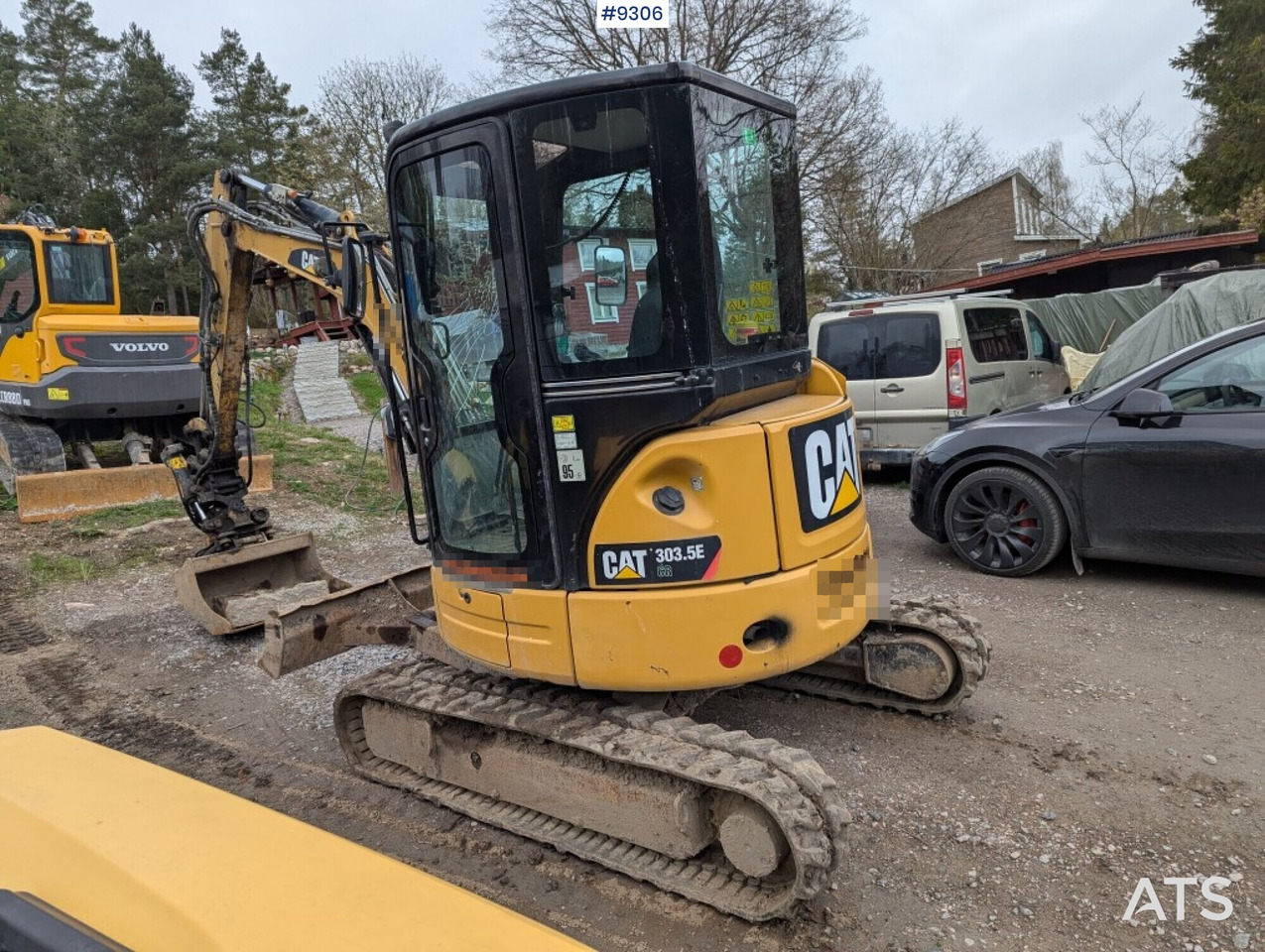 Mini excavator Cat 303.5E CR with tiltrotator and attachments (See Video) - Mini bager: slika 5 Mini excavator Cat 303.5E CR with tiltrotator and attachments (See Video) - Mini bager: slika 5