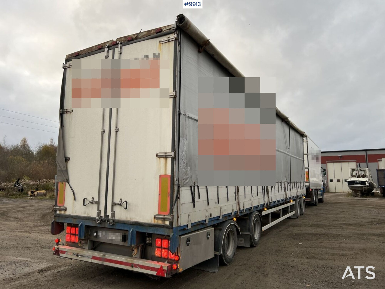 PARATOR SCV 18-20 Truck trailer with folding sides - Plato/ Tovorna prikolica: slika 4 PARATOR SCV 18-20 Truck trailer with folding sides - Plato/ Tovorna prikolica: slika 4