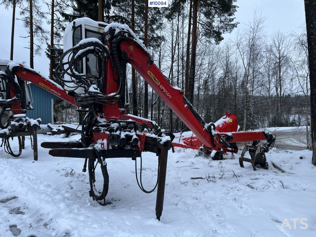 Palfinger Epsilon M110 Timber crane with double jib - Paletno dvigalo: slika 1 Palfinger Epsilon M110 Timber crane with double jib - Paletno dvigalo: slika 1