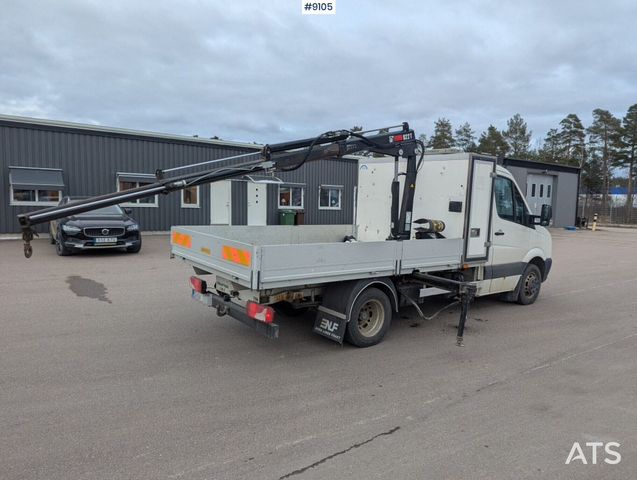 Pickup Crane Truck VW Crafter 50 2.5 TDI with HIAB crane (SEE VIDEO) lizing Pickup Crane Truck VW Crafter 50 2.5 TDI with HIAB crane (SEE VIDEO): slika 8