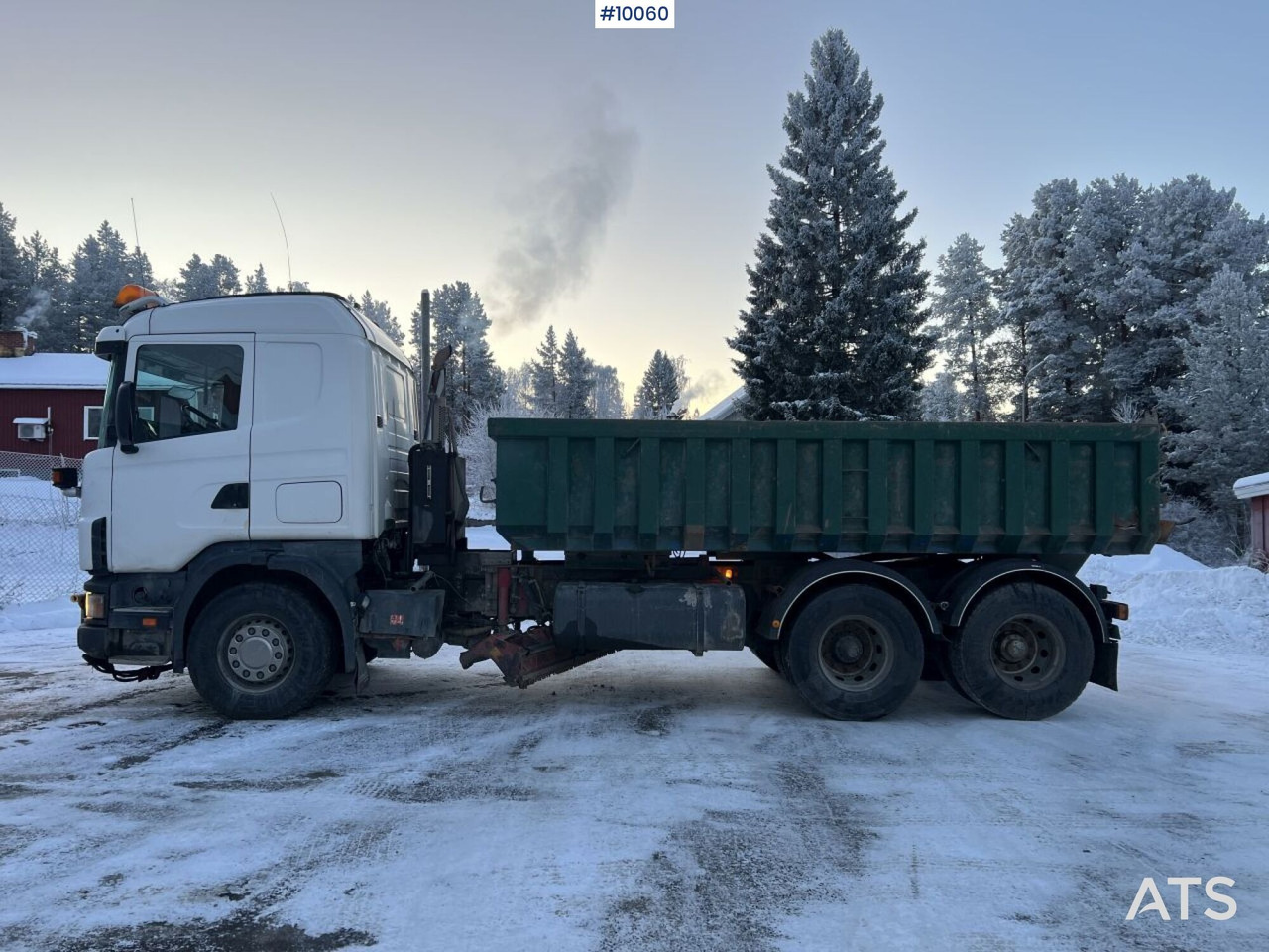 SCANIA R164 Tipper truck with plow equipment (VIDEO) - Tovornjak prekucnik: slika 3 SCANIA R164 Tipper truck with plow equipment (VIDEO) - Tovornjak prekucnik: slika 3