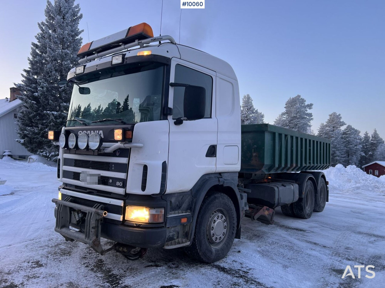 SCANIA R164 Tipper truck with plow equipment (VIDEO) - Tovornjak prekucnik: slika 1 SCANIA R164 Tipper truck with plow equipment (VIDEO) - Tovornjak prekucnik: slika 1
