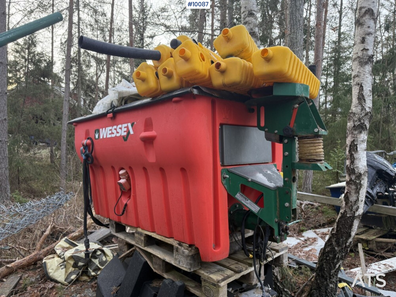 Sand spreader Wessex WM WSS 900 GPS - Posipalnik peska/ Soli: slika 1 Sand spreader Wessex WM WSS 900 GPS - Posipalnik peska/ Soli: slika 1