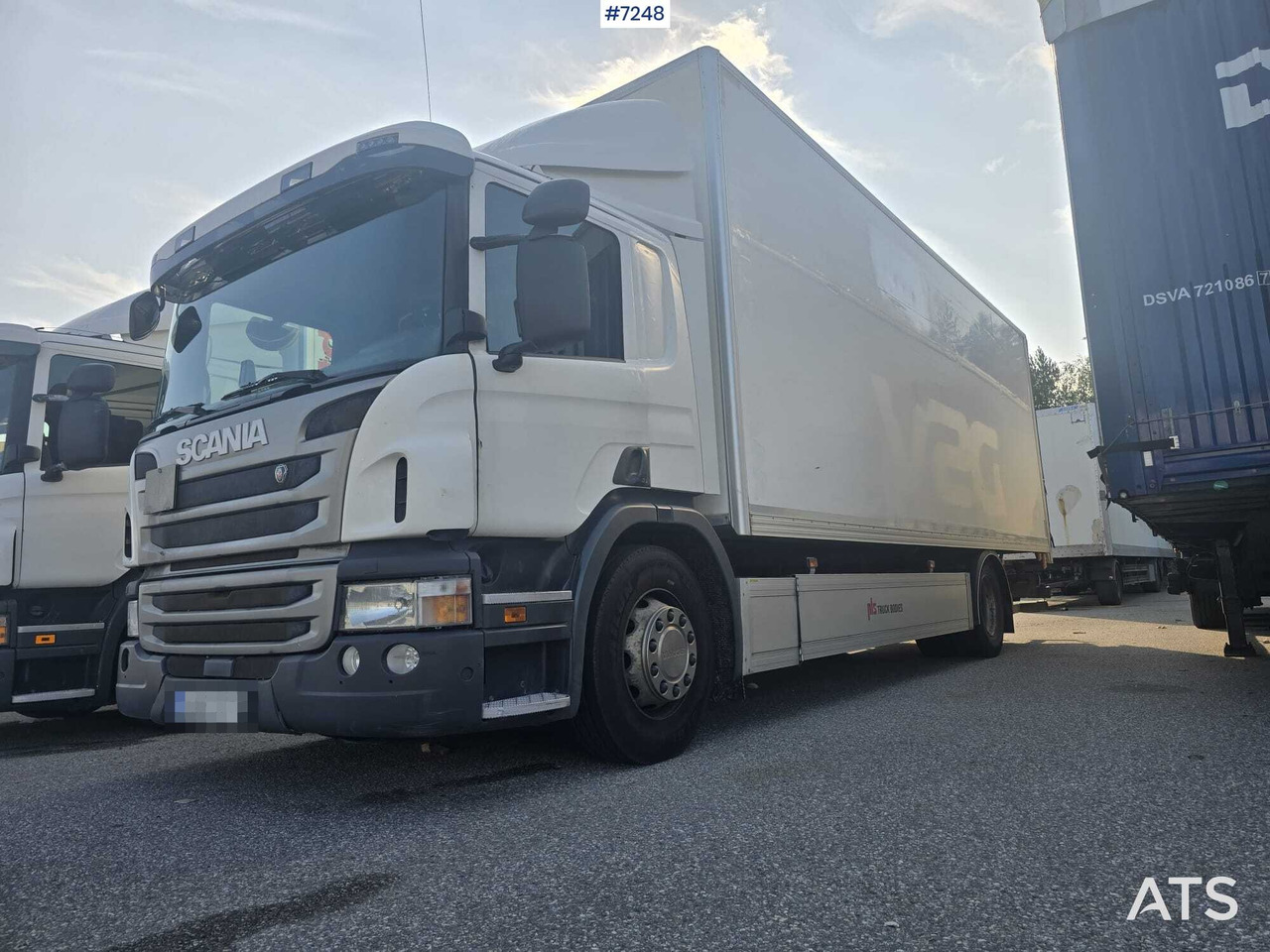 Scania P320 Box truck with tail lift - Tovornjak zabojnik: slika 1 Scania P320 Box truck with tail lift - Tovornjak zabojnik: slika 1
