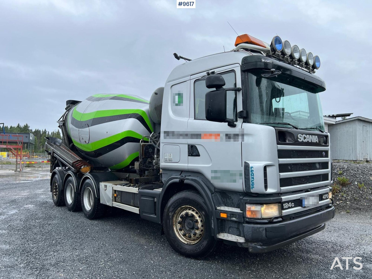 Scania R124 tridem with LAXO quick release / Concrete truck - Avtomešalec: slika 2 Scania R124 tridem with LAXO quick release / Concrete truck - Avtomešalec: slika 2