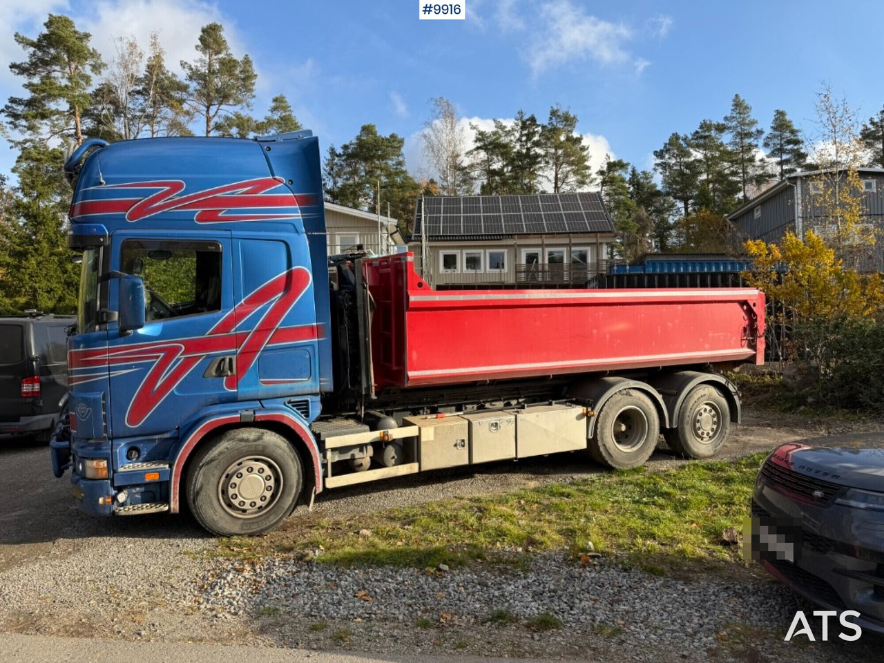 Scania R164 580 6X2 truck with flatbed - Tovornjak s kesonom: slika 3 Scania R164 580 6X2 truck with flatbed - Tovornjak s kesonom: slika 3