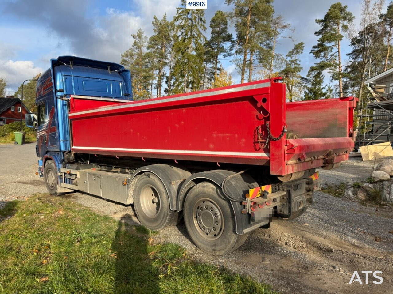 Scania R164 580 6X2 truck with flatbed - Tovornjak s kesonom: slika 4 Scania R164 580 6X2 truck with flatbed - Tovornjak s kesonom: slika 4
