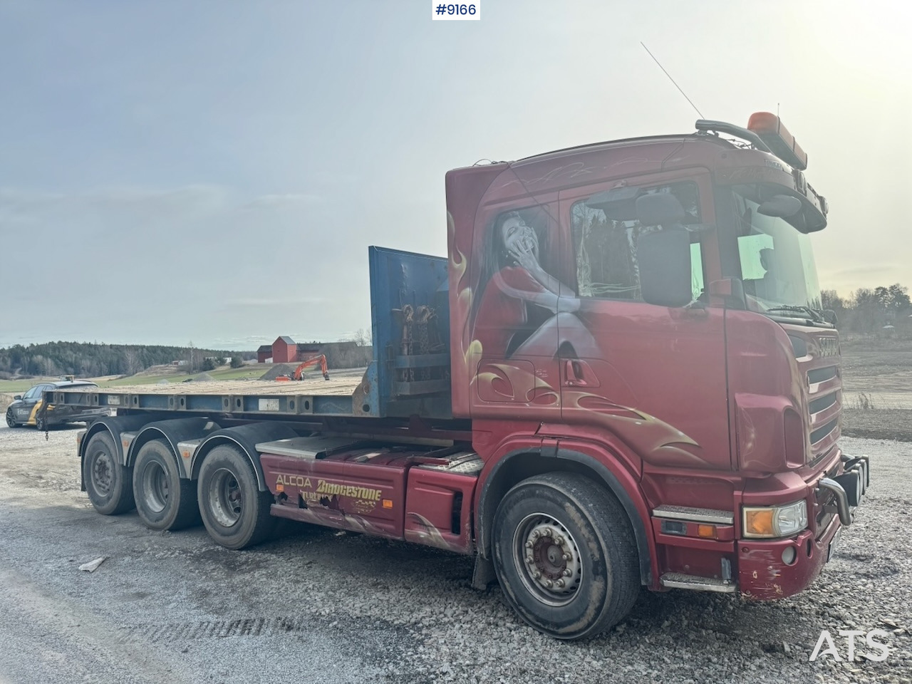 Kotalni prekucni tovornjak Scania R470 8x4 Tridem Hook lift truck: slika 12