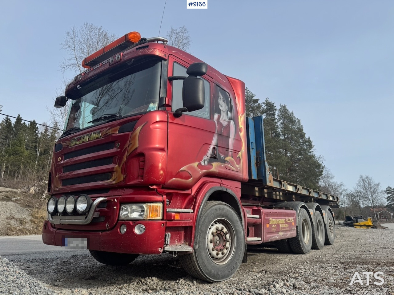 Kotalni prekucni tovornjak Scania R470 8x4 Tridem Hook lift truck: slika 7