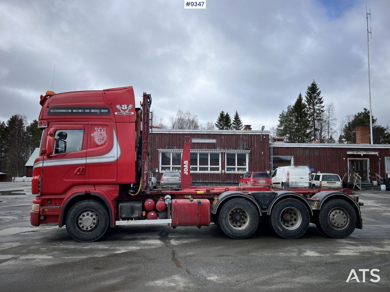 Scania R500 Tridem Hooklift (VIDEO) - Kotalni prekucni tovornjak: slika 3 Scania R500 Tridem Hooklift (VIDEO) - Kotalni prekucni tovornjak: slika 3