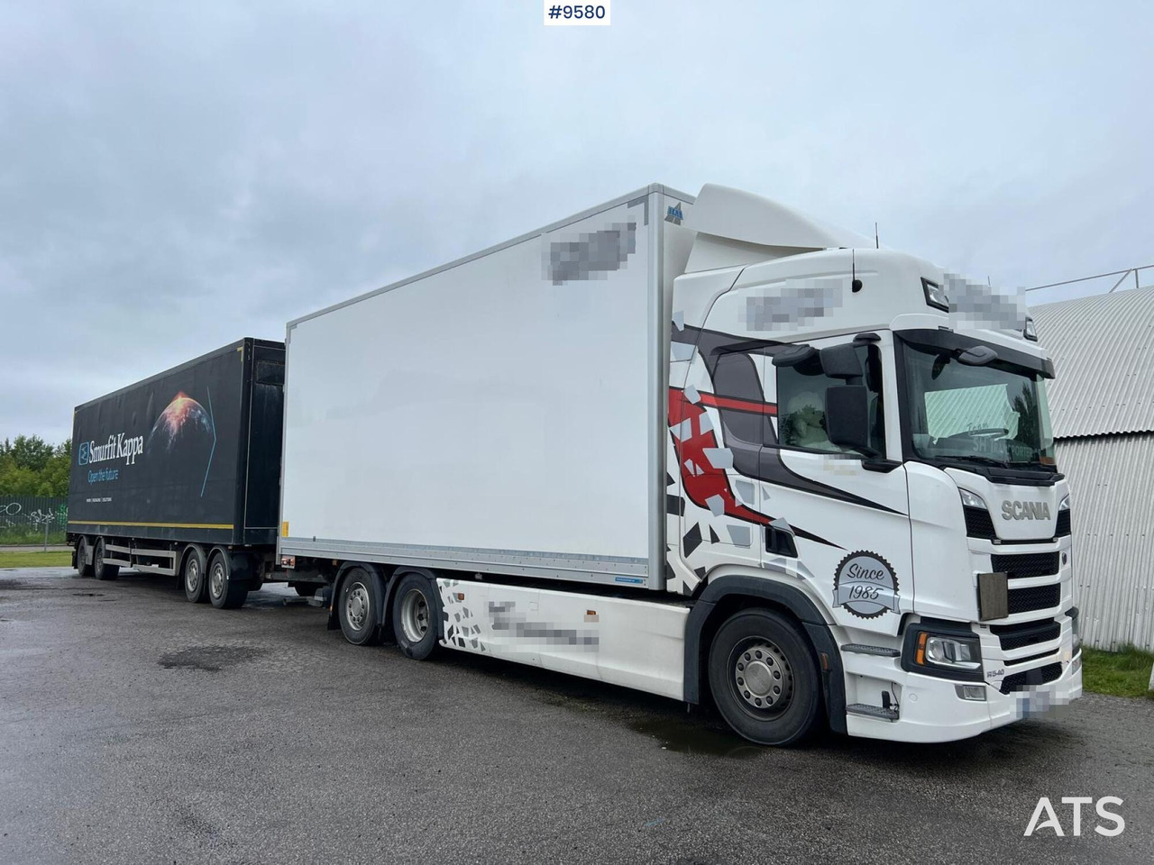 Scania R540 Box truck with trailer - Tovornjak zabojnik: slika 2 Scania R540 Box truck with trailer - Tovornjak zabojnik: slika 2