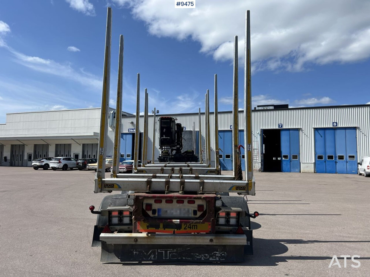 Scania R580 Timmerbil med kran och släp, Timmerekipage - Tovornjak za prevoz lesa: slika 3 Scania R580 Timmerbil med kran och släp, Timmerekipage - Tovornjak za prevoz lesa: slika 3