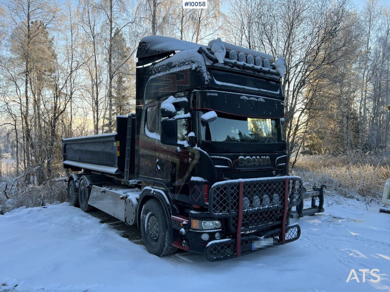 Scania R730 Hooklift truck with double flatbed - Kotalni prekucni tovornjak: slika 2 Scania R730 Hooklift truck with double flatbed - Kotalni prekucni tovornjak: slika 2