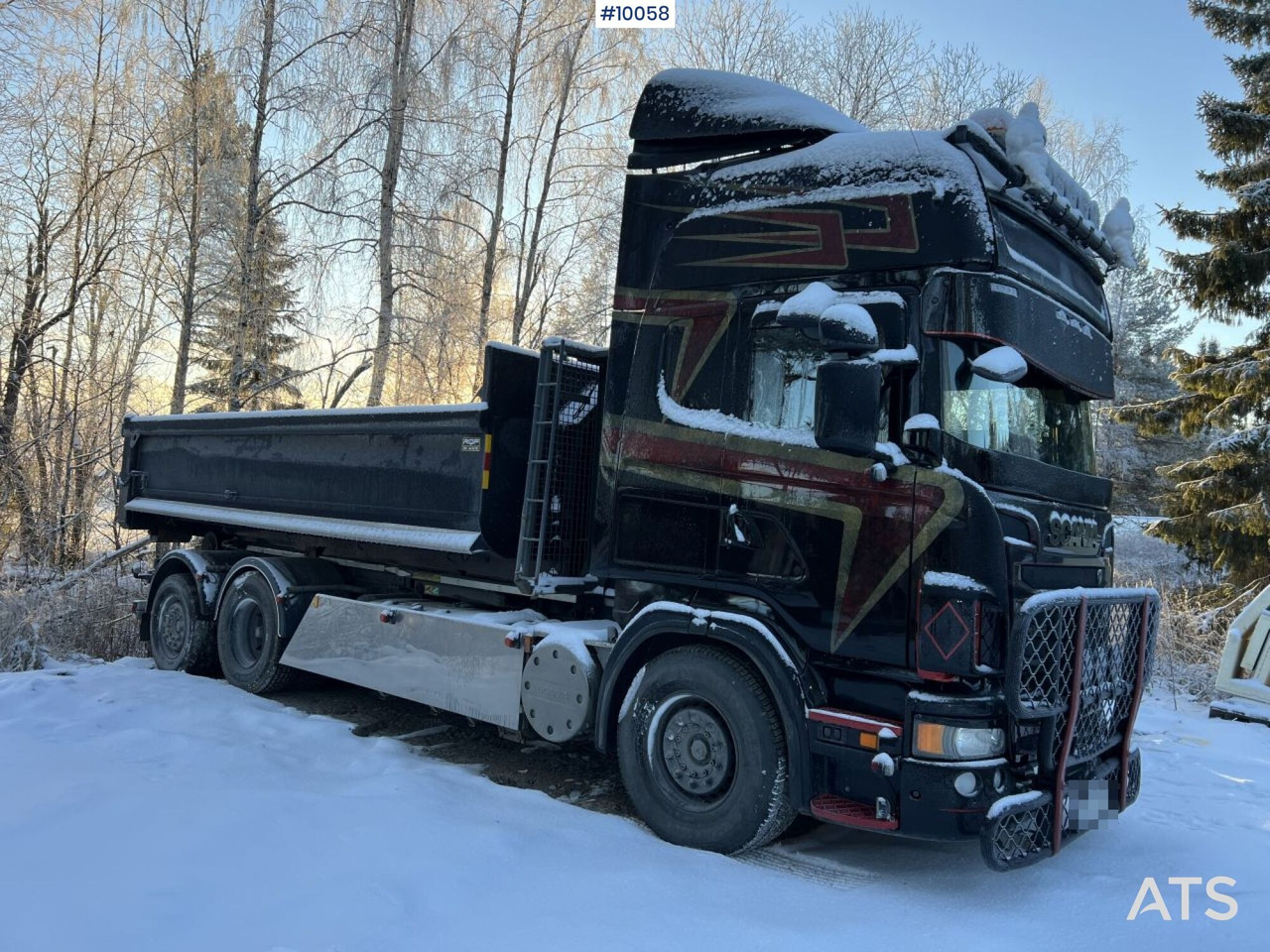 Scania R730 Hooklift truck with double flatbed - Kotalni prekucni tovornjak: slika 3 Scania R730 Hooklift truck with double flatbed - Kotalni prekucni tovornjak: slika 3