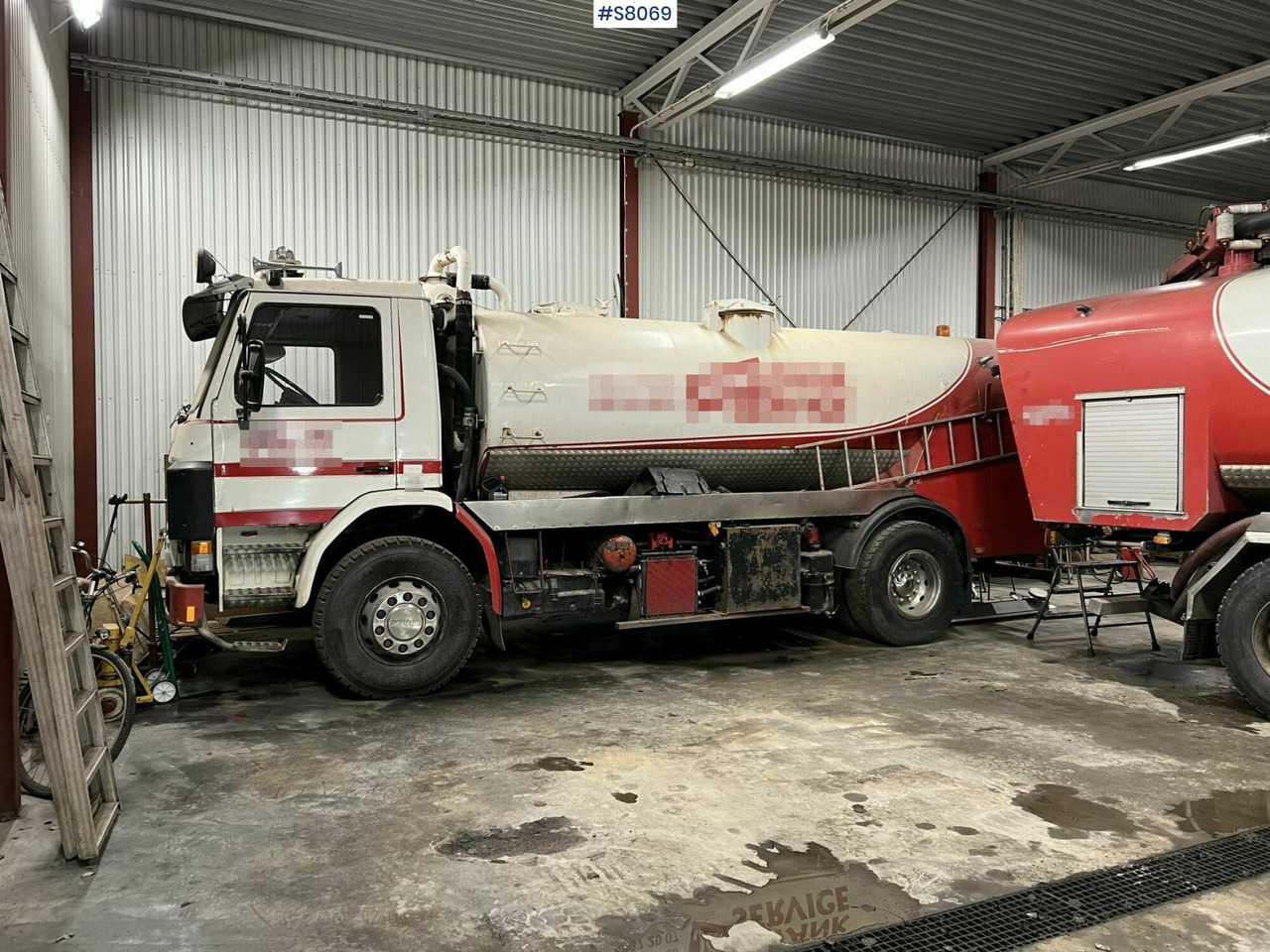 Suction/Combi truck, Scania P92H 4x2, Rep-object - Vakuumski tovornjak: slika 2 Suction/Combi truck, Scania P92H 4x2, Rep-object - Vakuumski tovornjak: slika 2
