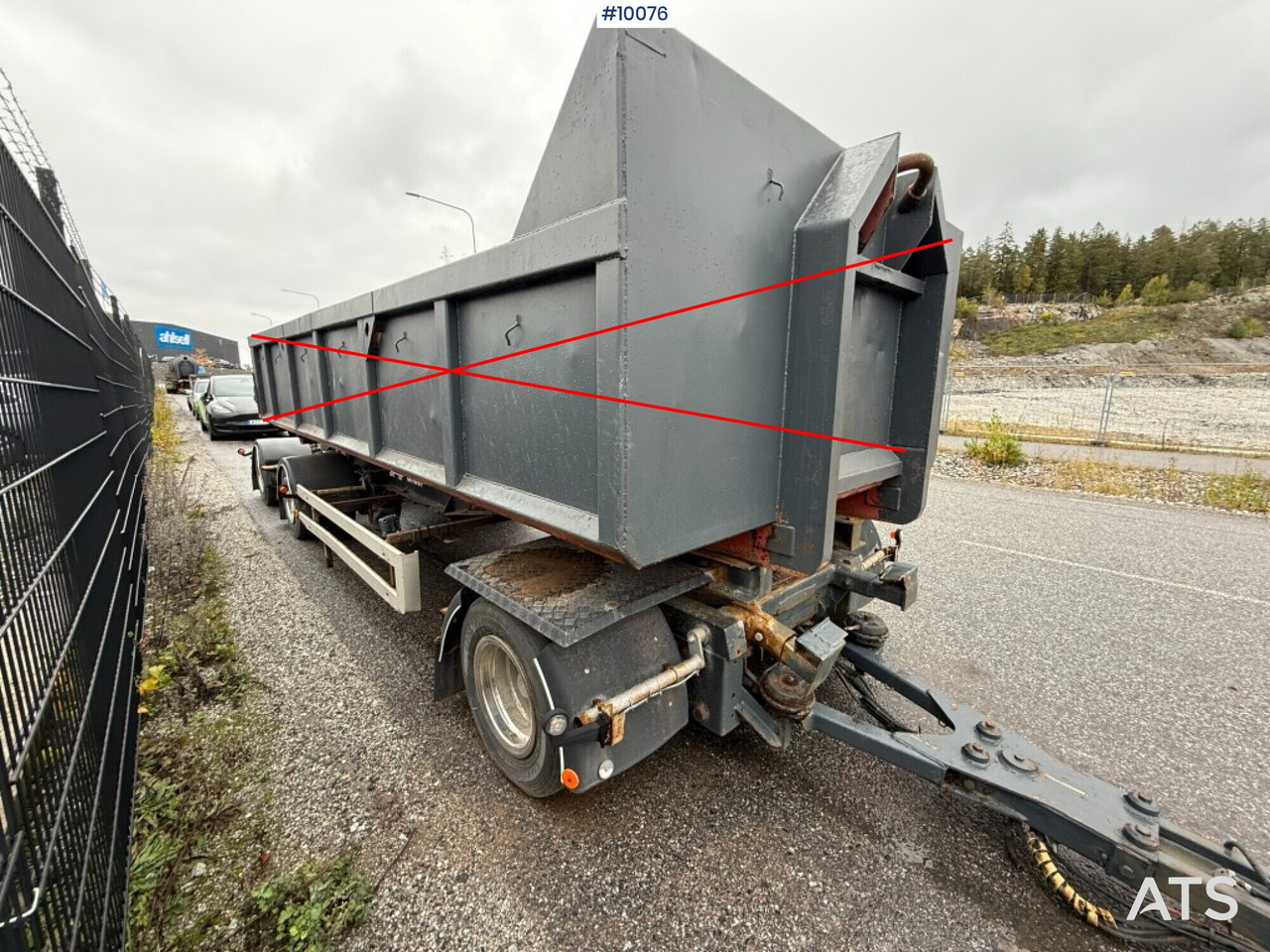 Swap body trailer Hogstad Svets S3-LV-30 - Abrol/ Samonakladalec prikolica: slika 3 Swap body trailer Hogstad Svets S3-LV-30 - Abrol/ Samonakladalec prikolica: slika 3