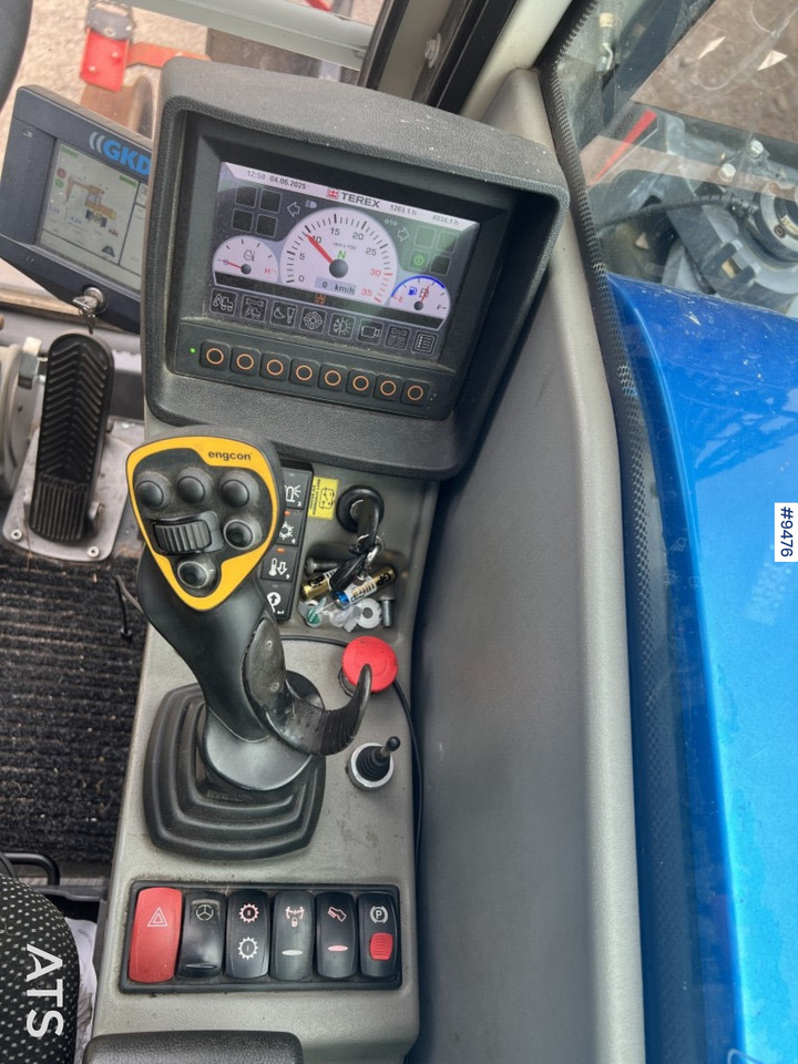 Bager na kolesih Terex TW 110 Railway machine (VIDEO): slika 7