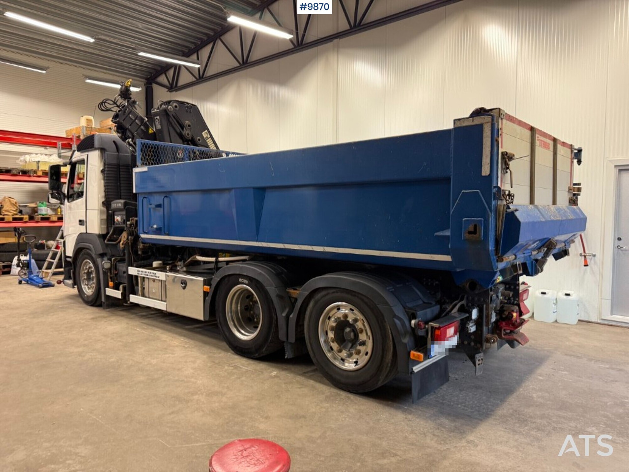 Tipper / Crane truck Volvo FM 420 6x2 - Tovornjak prekucnik, Tovornjak z dvigalom: slika 3 Tipper / Crane truck Volvo FM 420 6x2 - Tovornjak prekucnik, Tovornjak z dvigalom: slika 3
