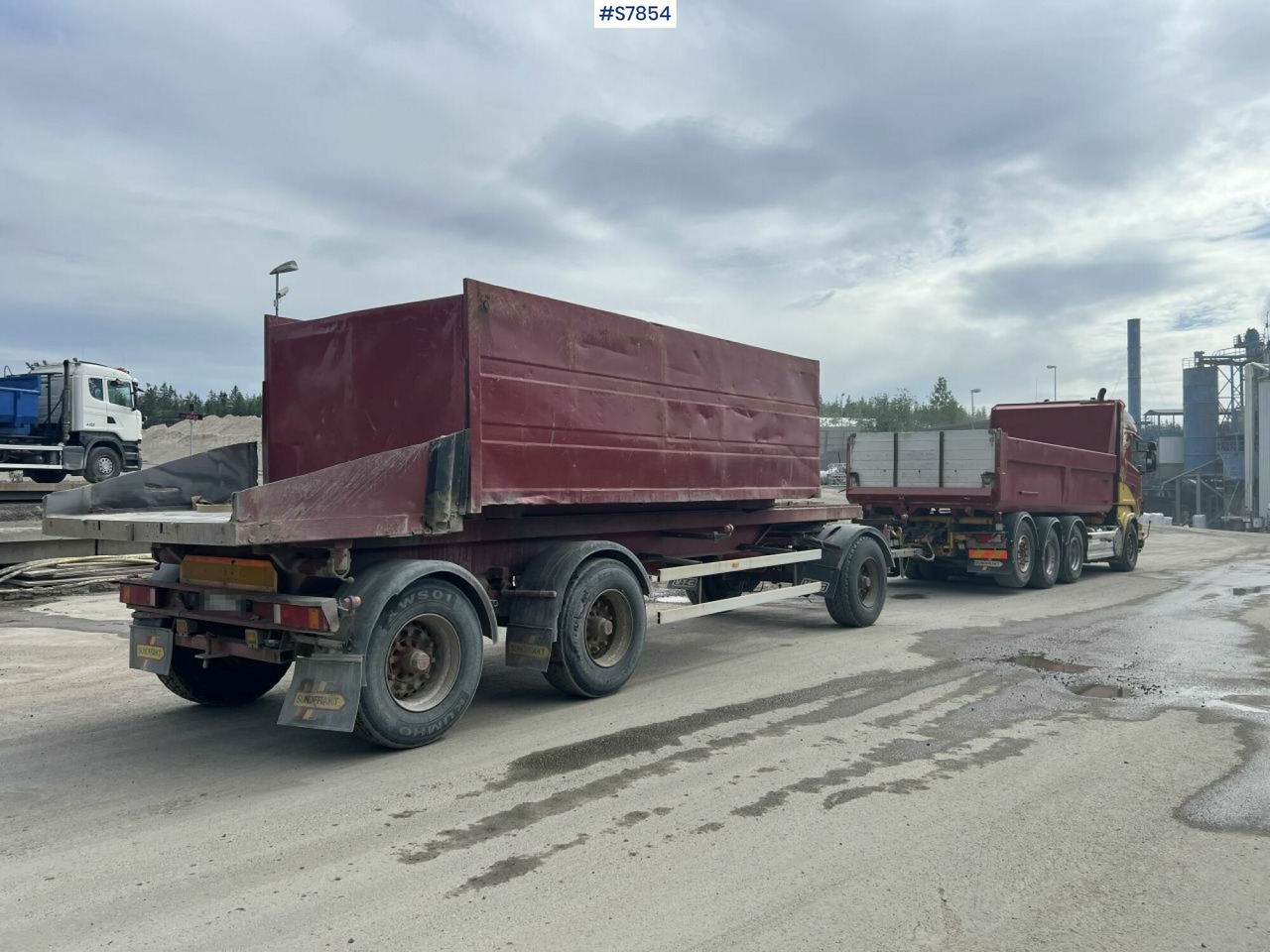 Tipper Truck Scania R500 with side tipper and ORY T 10 Tipper trailer - Tovornjak prekucnik, Kiper prikolica: slika 4 Tipper Truck Scania R500 with side tipper and ORY T 10 Tipper trailer - Tovornjak prekucnik, Kiper prikolica: slika 4