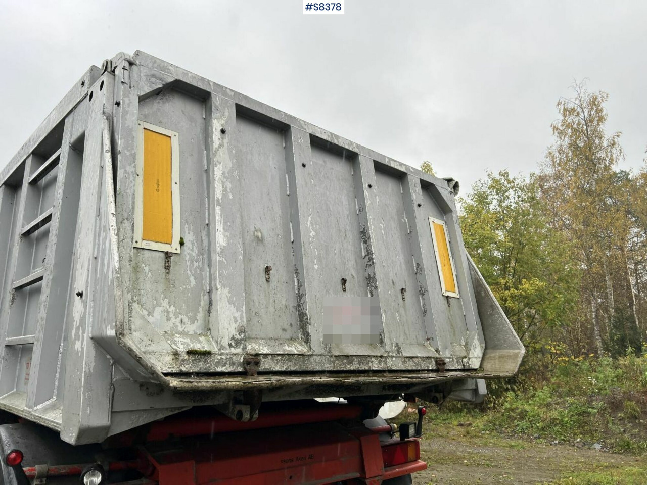 Kiper prikolica Tipper trailer, Fruehauf TP-87, 4-axles, Dump body Benalu: slika 17