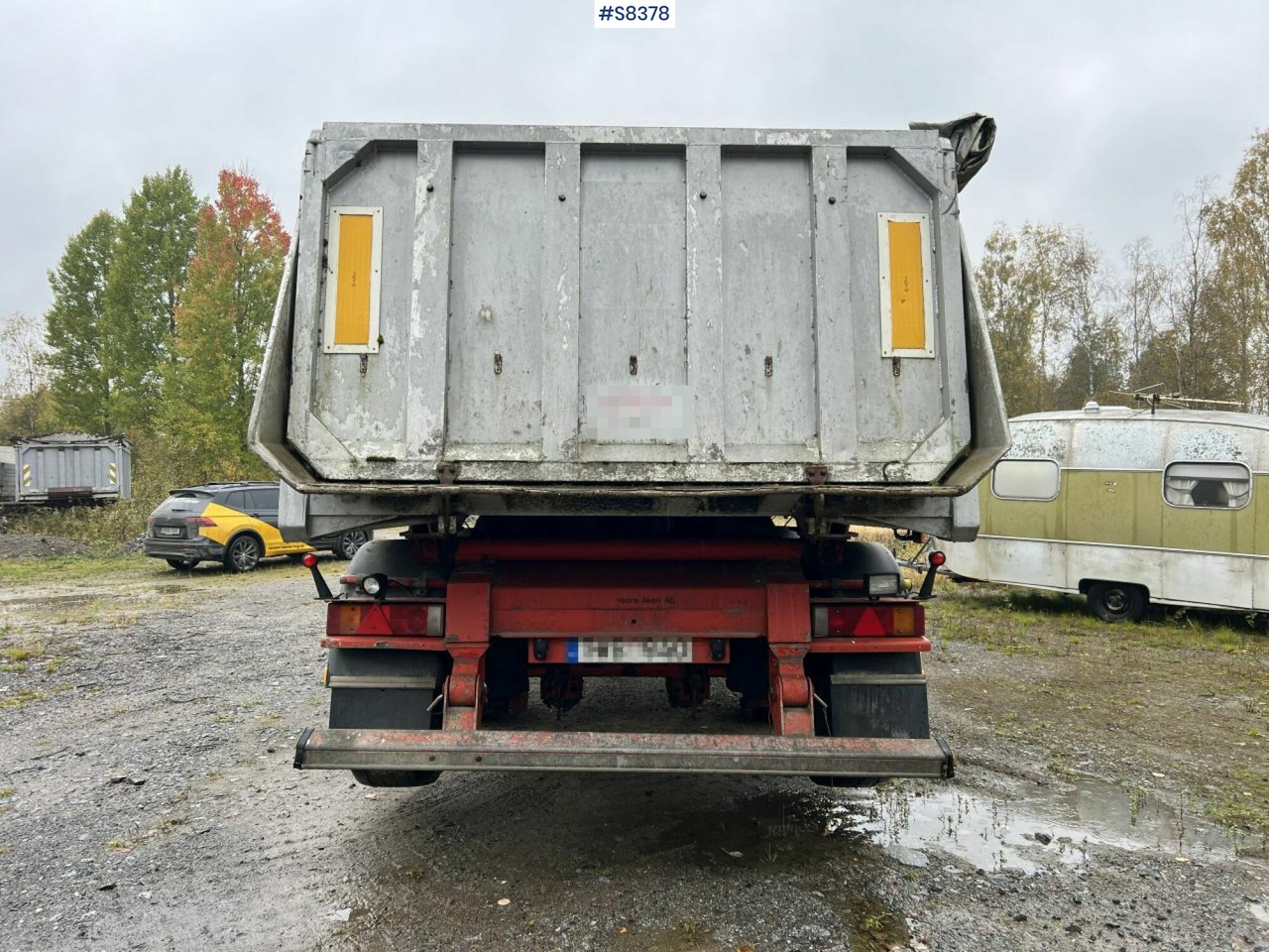 Tipper trailer, Fruehauf TP-87 with dump body Benalu - Kiper prikolica: slika 4 Tipper trailer, Fruehauf TP-87 with dump body Benalu - Kiper prikolica: slika 4