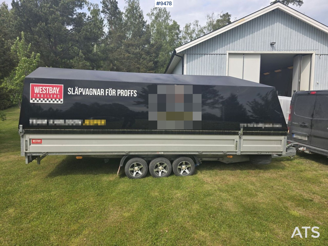 Trailer Agados Adam 15 with tipper and winch - Kiper prikolica: slika 3 Trailer Agados Adam 15 with tipper and winch - Kiper prikolica: slika 3