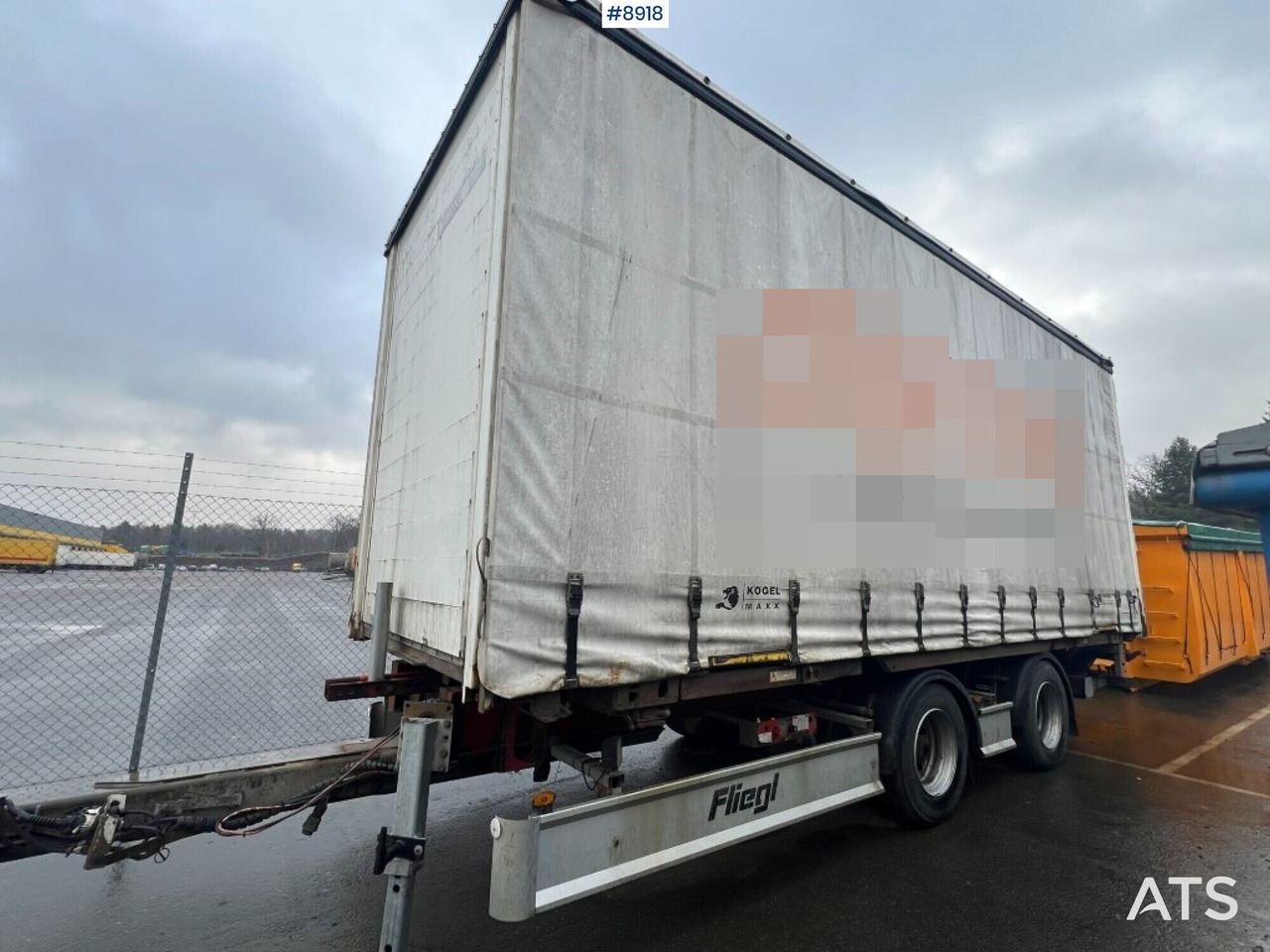 Trailer - FLIEGL TWP 200J - Prikolica s ponjavo: slika 1 Trailer - FLIEGL TWP 200J - Prikolica s ponjavo: slika 1