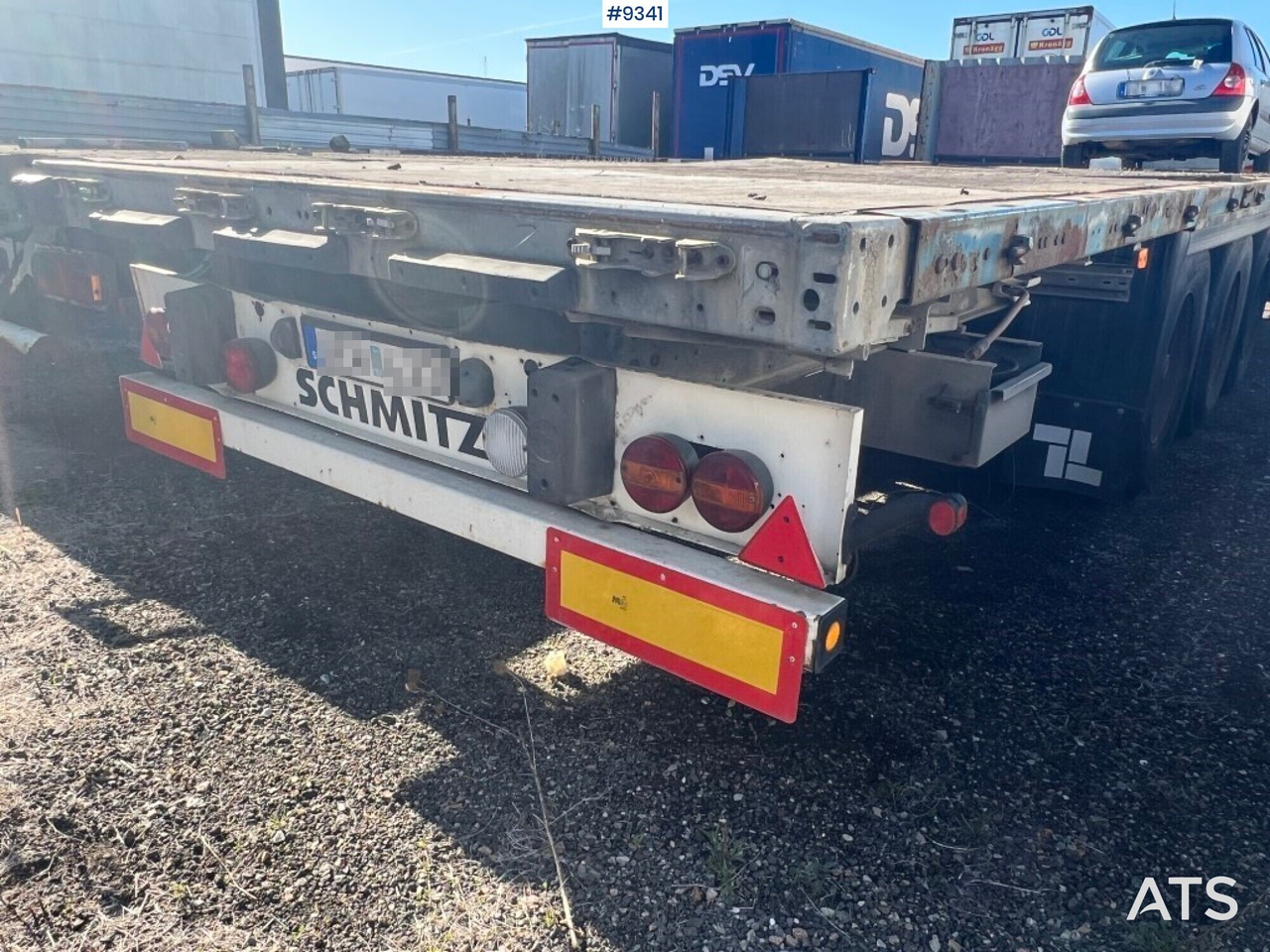 Trailer with open flatbed - SCHMITZ S01 SCS24/L13,62 - Polprikolica s kesonom: slika 2 Trailer with open flatbed - SCHMITZ S01 SCS24/L13,62 - Polprikolica s kesonom: slika 2