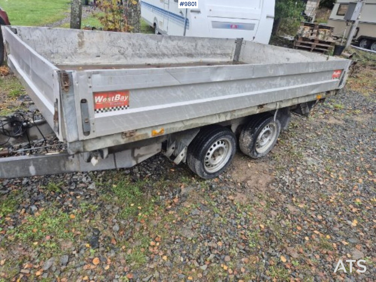 Trailer with tipper Agados Atlas 3500 - Kiper prikolica: slika 1 Trailer with tipper Agados Atlas 3500 - Kiper prikolica: slika 1