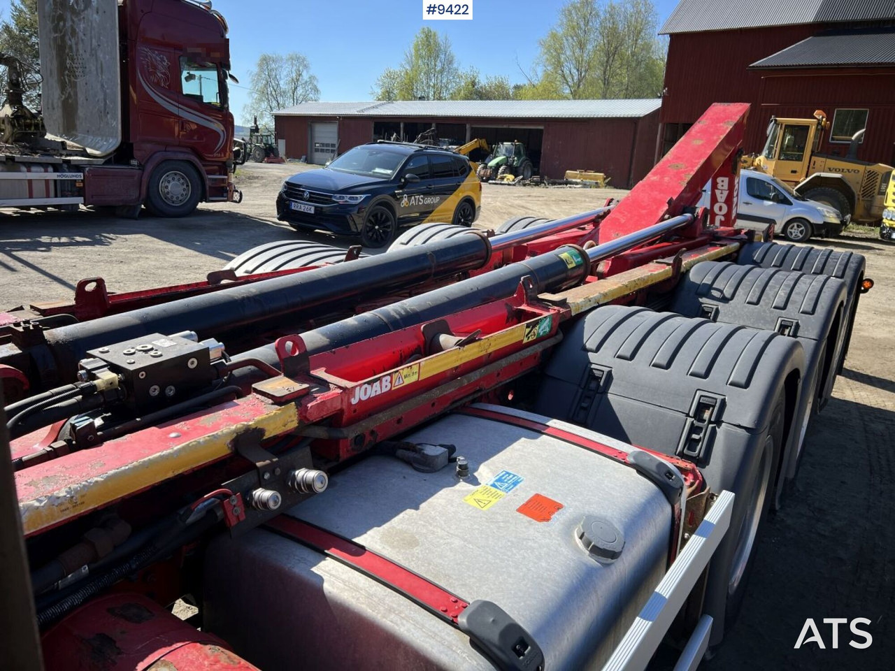 Tridem Hooklift Truck Scania G490 with plow brackets - Kotalni prekucni tovornjak: slika 5 Tridem Hooklift Truck Scania G490 with plow brackets - Kotalni prekucni tovornjak: slika 5