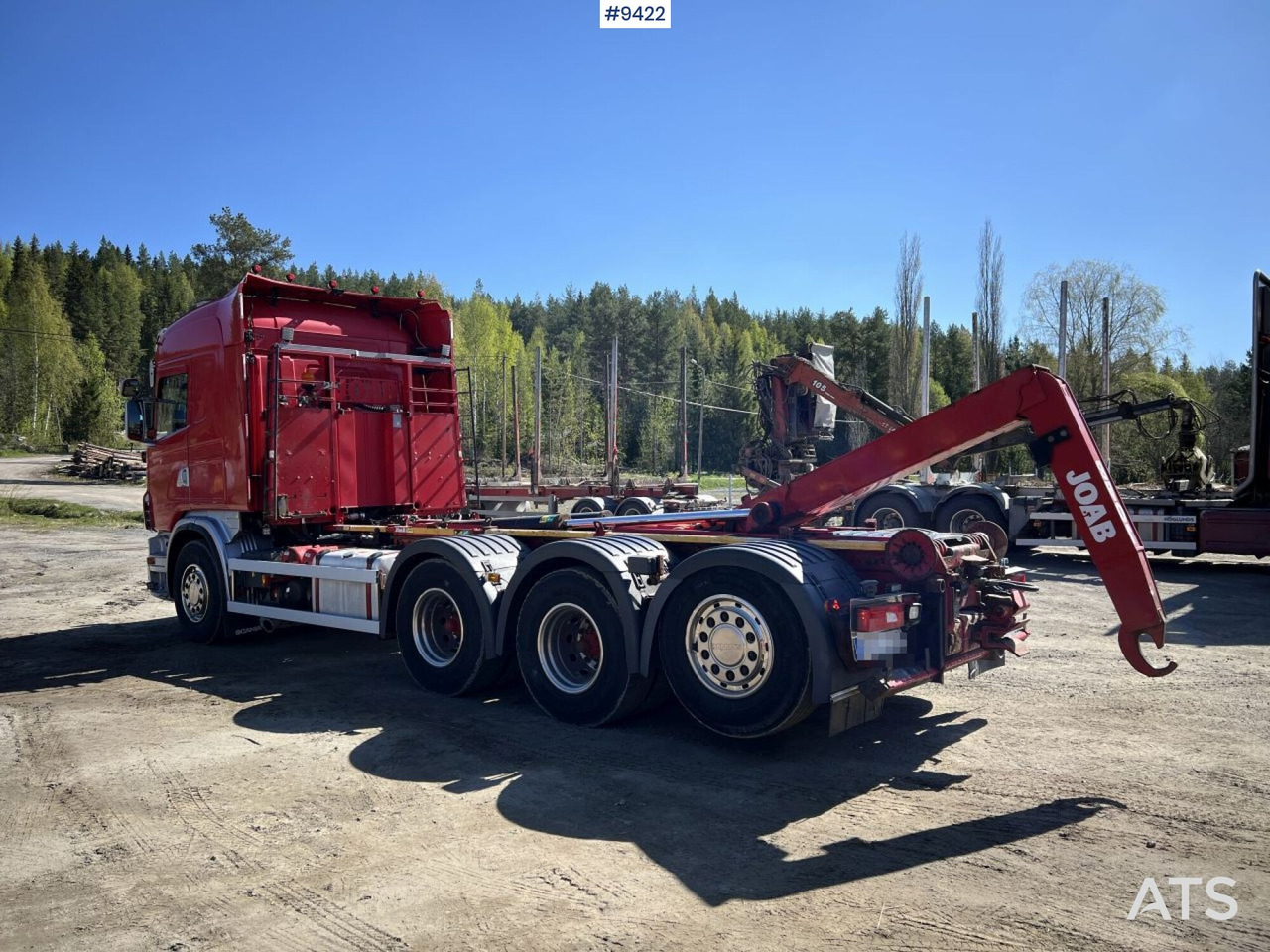 Tridem Hooklift Truck Scania G490 with plow brackets - Kotalni prekucni tovornjak: slika 4 Tridem Hooklift Truck Scania G490 with plow brackets - Kotalni prekucni tovornjak: slika 4
