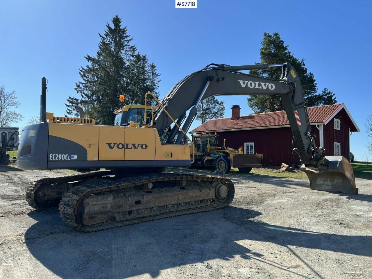 Bager VOLVO EC 290 CL WITH DIGGING SYSTEM AND GEAR (SEE VIDEO): slika 7