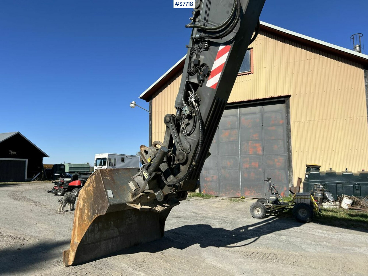 Bager VOLVO EC 290 CL WITH DIGGING SYSTEM AND GEAR (SEE VIDEO): slika 20