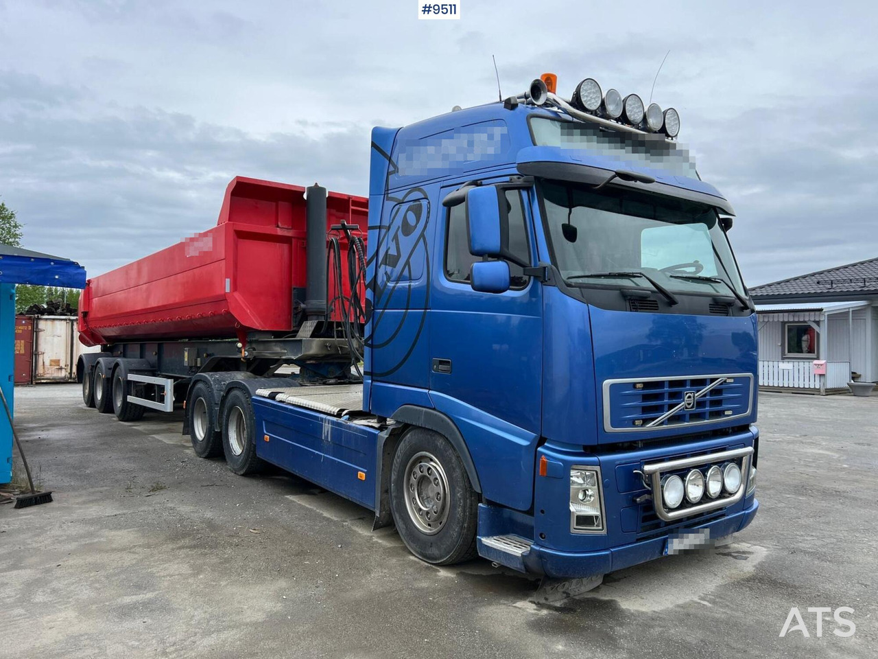 Volvo FH 480 Tractor unit with tipper trailer - Vlačilec, Kiper prikolica: slika 2 Volvo FH 480 Tractor unit with tipper trailer - Vlačilec, Kiper prikolica: slika 2