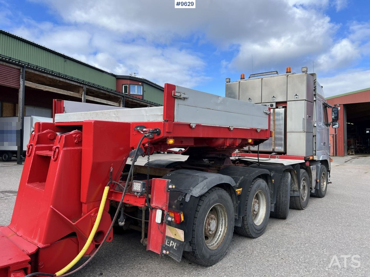 Volvo FH16 5-axle tractor unit, GOLDHOFER STZ-VL 4-41/80 trailer - Vlačilec, Nizko noseča polprikolica: slika 4 Volvo FH16 5-axle tractor unit, GOLDHOFER STZ-VL 4-41/80 trailer - Vlačilec, Nizko noseča polprikolica: slika 4