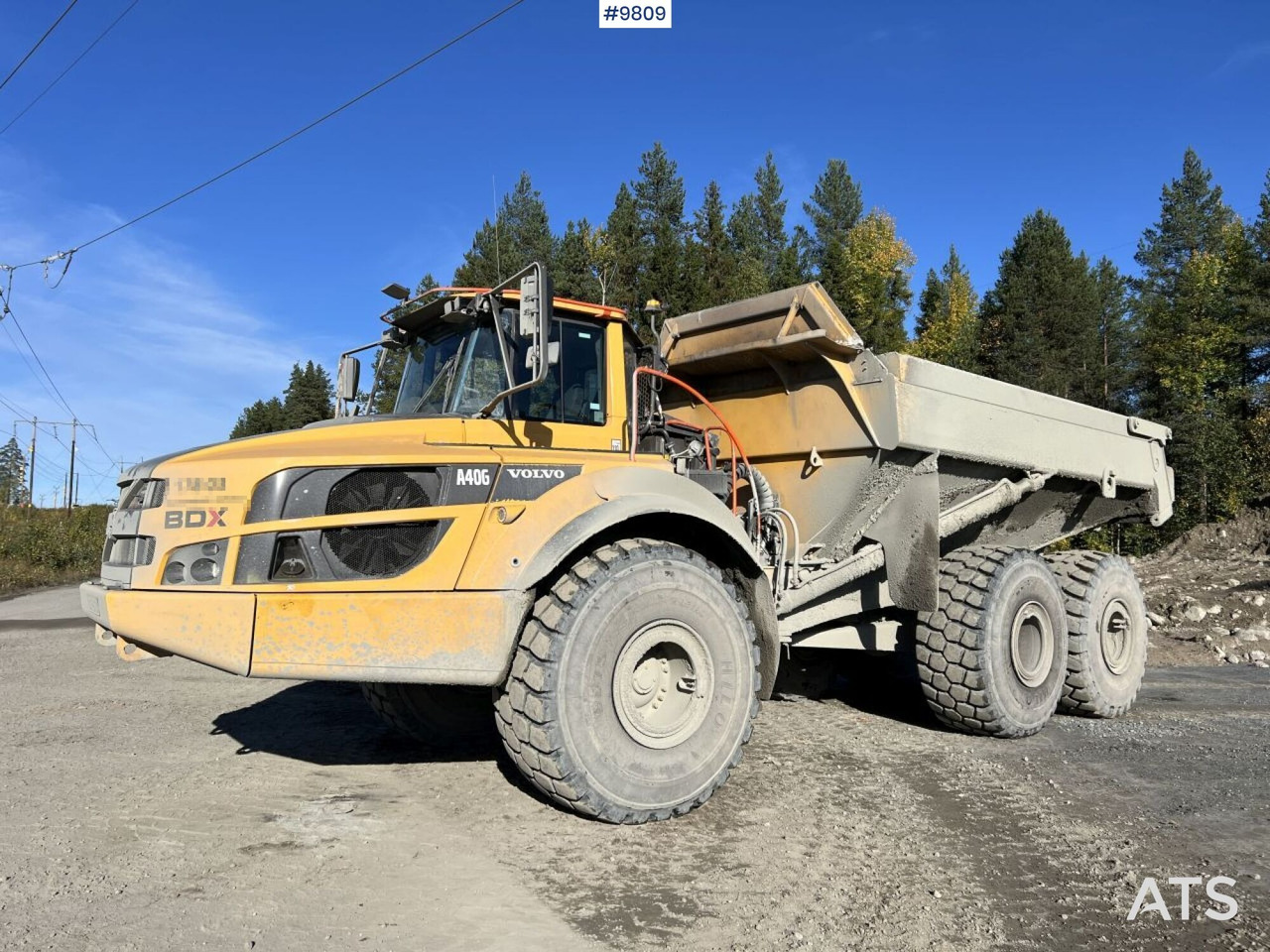 Volvo A40G dump truck - Zglobni demper: slika 1 Volvo A40G dump truck - Zglobni demper: slika 1