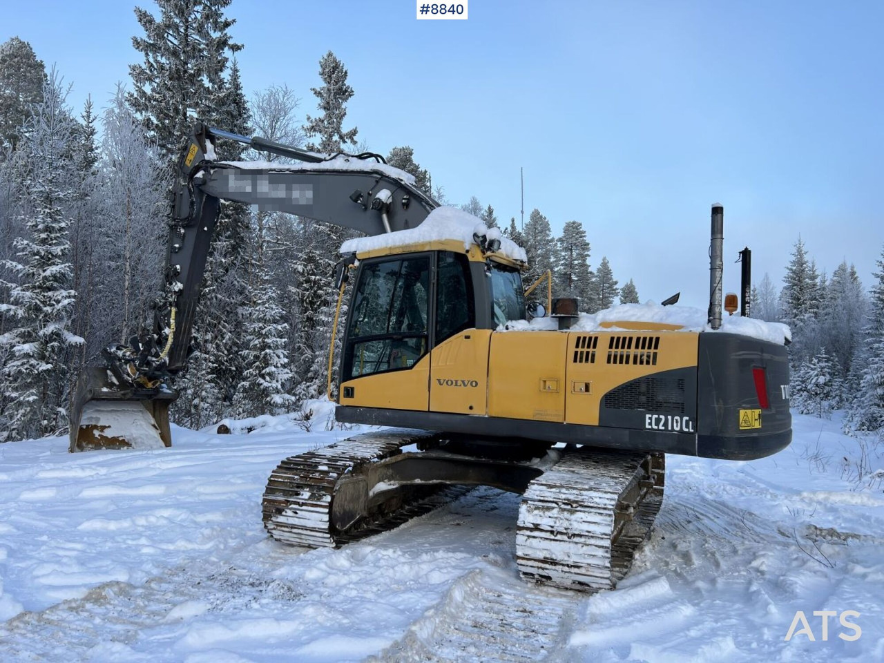 Volvo EC 210 CL crawler excavator (VIDEO) - Bager goseničar: slika 2 Volvo EC 210 CL crawler excavator (VIDEO) - Bager goseničar: slika 2