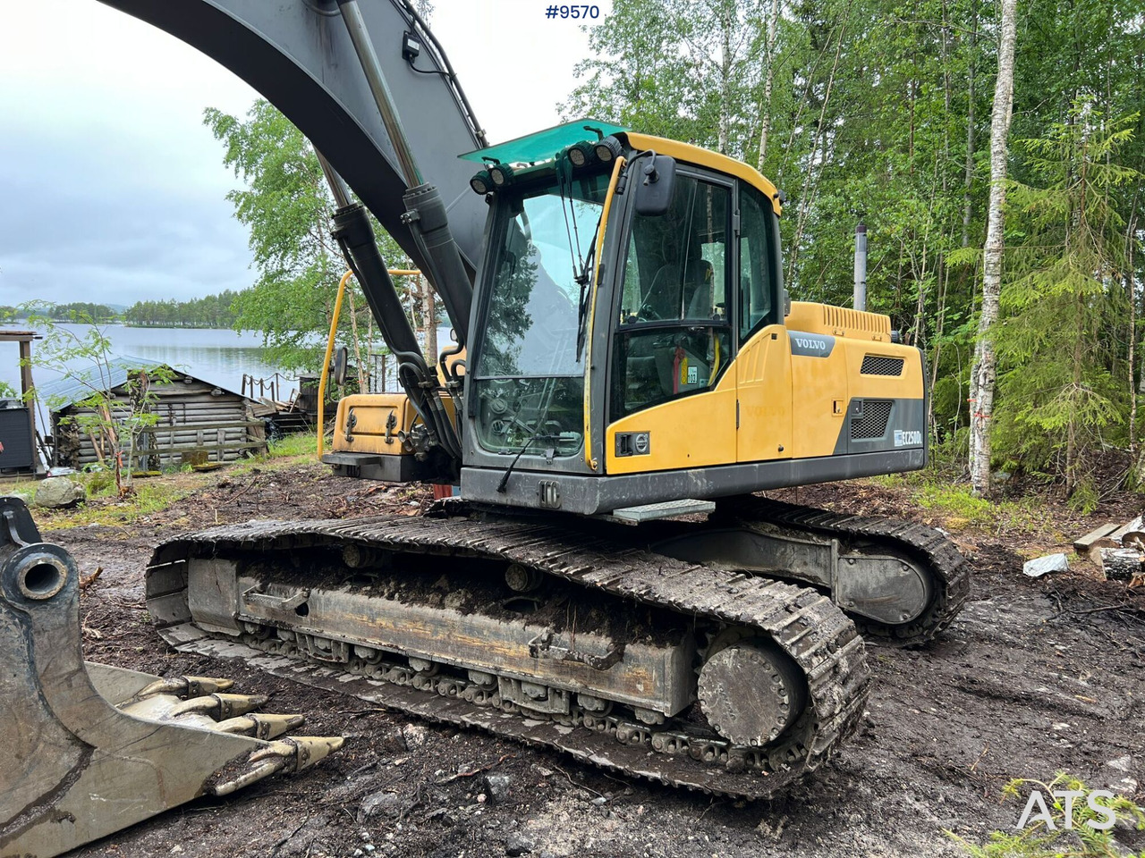 Volvo EC 250 DL grävsystem, rotor och planerskopa - Bager goseničar: slika 5 Volvo EC 250 DL grävsystem, rotor och planerskopa - Bager goseničar: slika 5