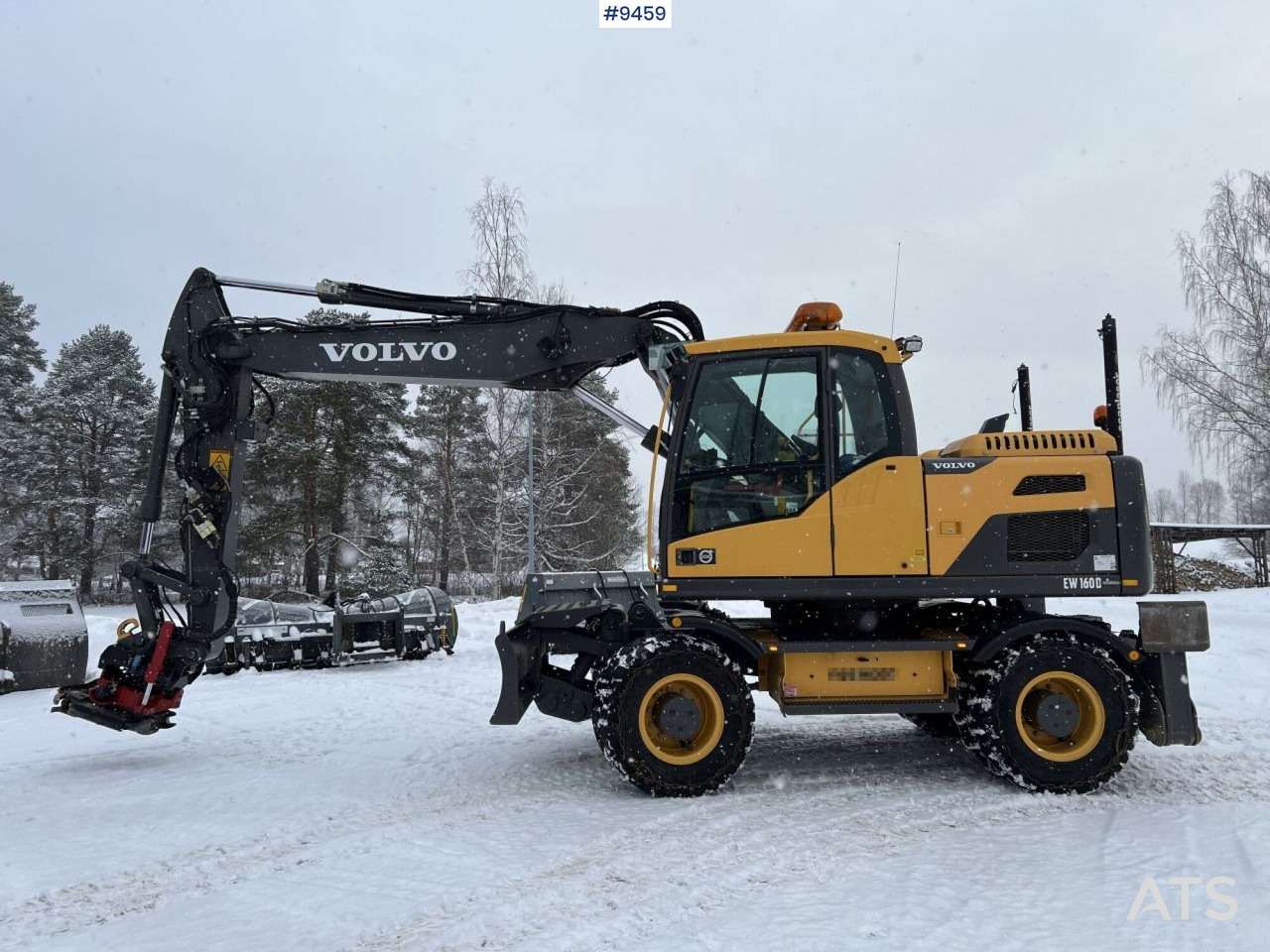 Volvo EW160 D Wheeled excavator (VIDEO) - Bager na kolesih: slika 1 Volvo EW160 D Wheeled excavator (VIDEO) - Bager na kolesih: slika 1
