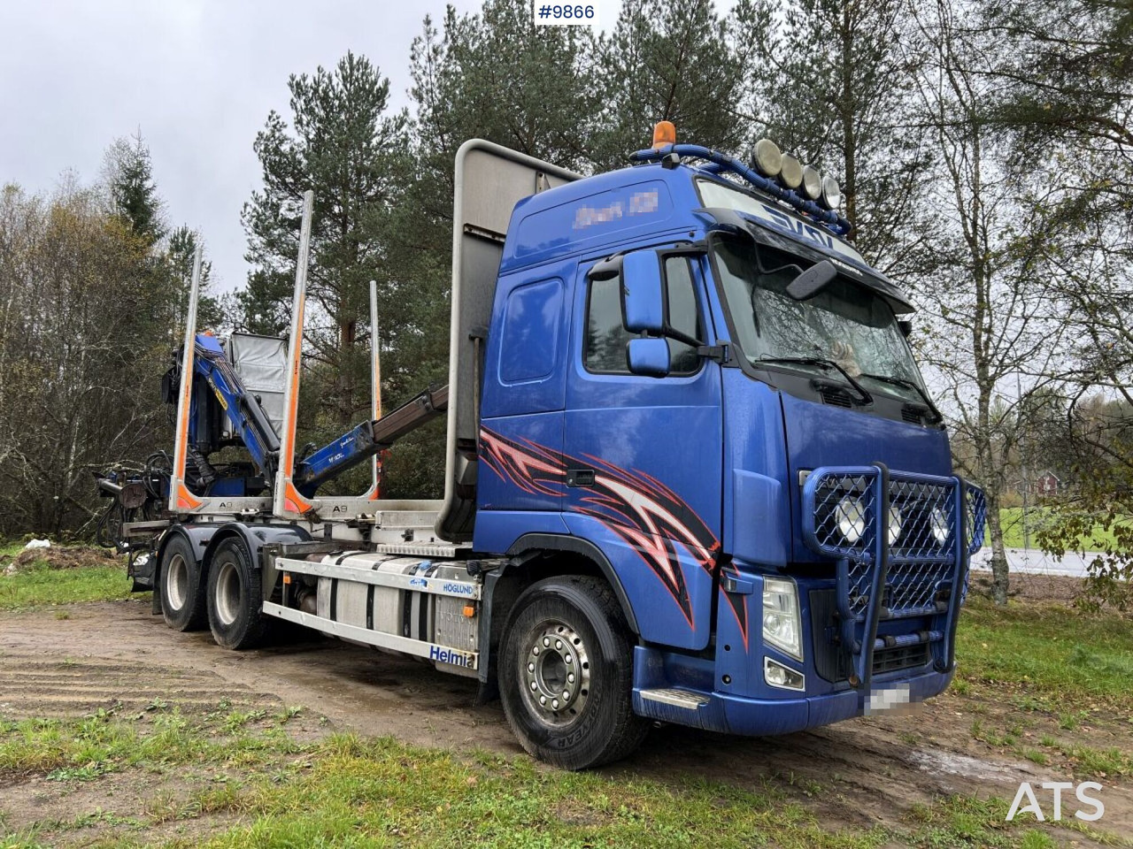 Volvo FH D13 Timber truck with Palfinger M110 crane - Tovornjak za prevoz lesa: slika 1 Volvo FH D13 Timber truck with Palfinger M110 crane - Tovornjak za prevoz lesa: slika 1