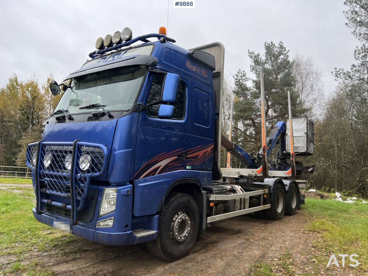 Volvo FH D13 Timber truck with Palfinger M110 crane - Tovornjak za prevoz lesa: slika 2 Volvo FH D13 Timber truck with Palfinger M110 crane - Tovornjak za prevoz lesa: slika 2